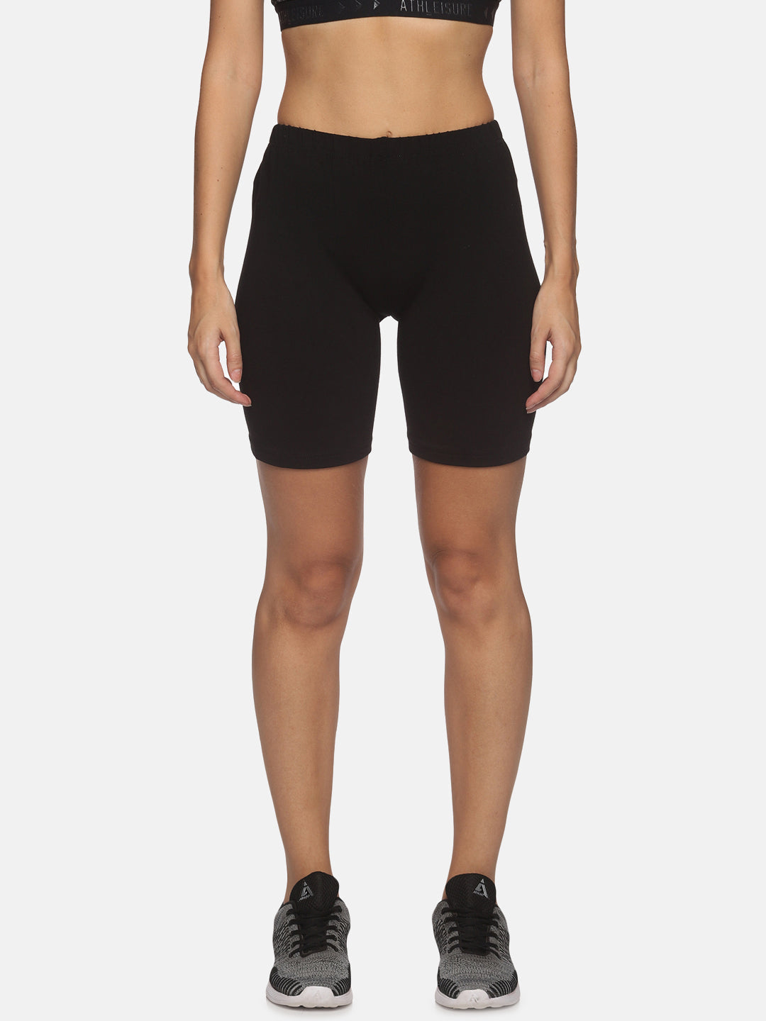 Women Stretchable Cycling Shorts HS492 - notyetbyus