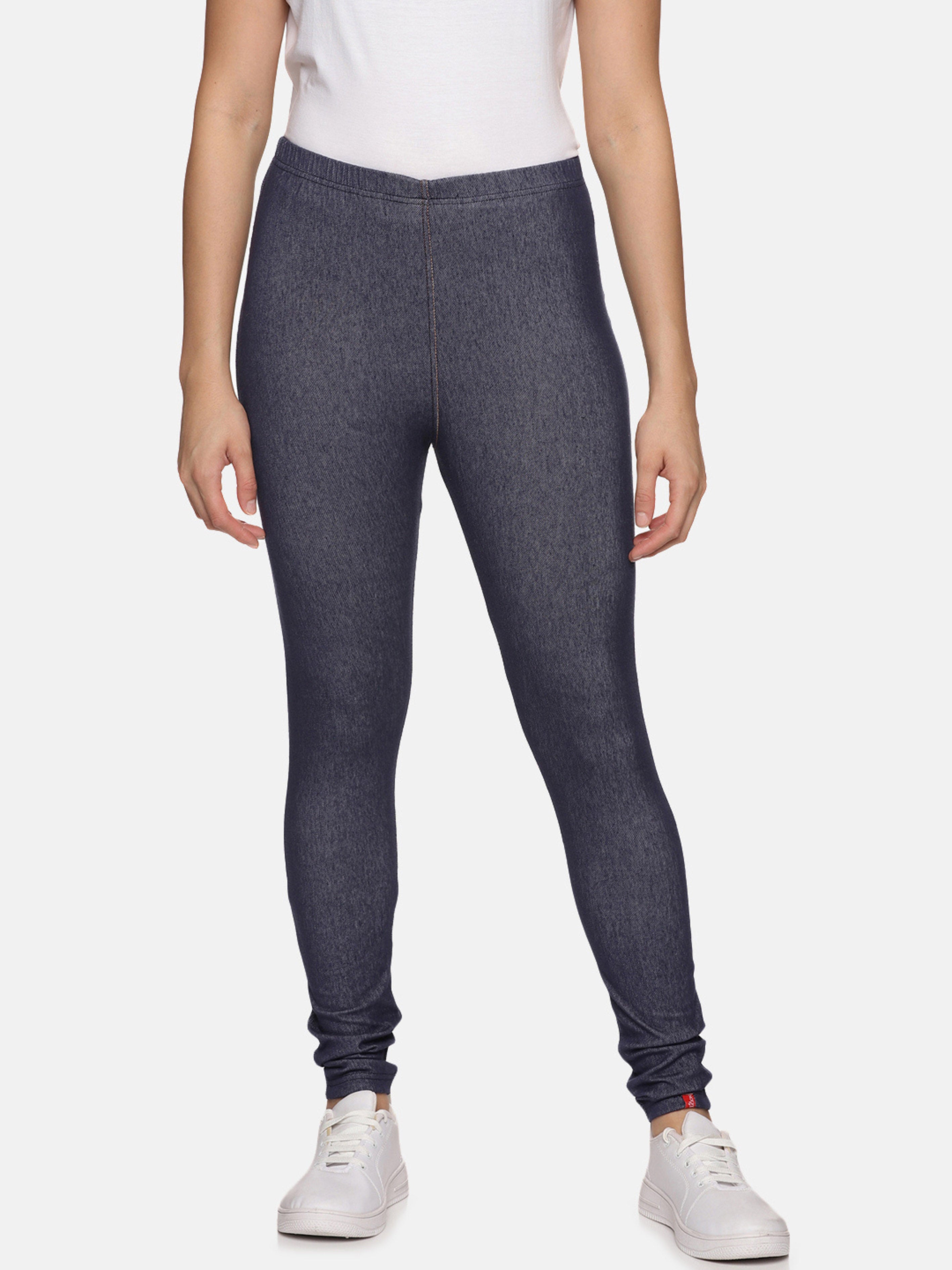 Womens solid strechable Jeggings NYD568 - notyetbyus