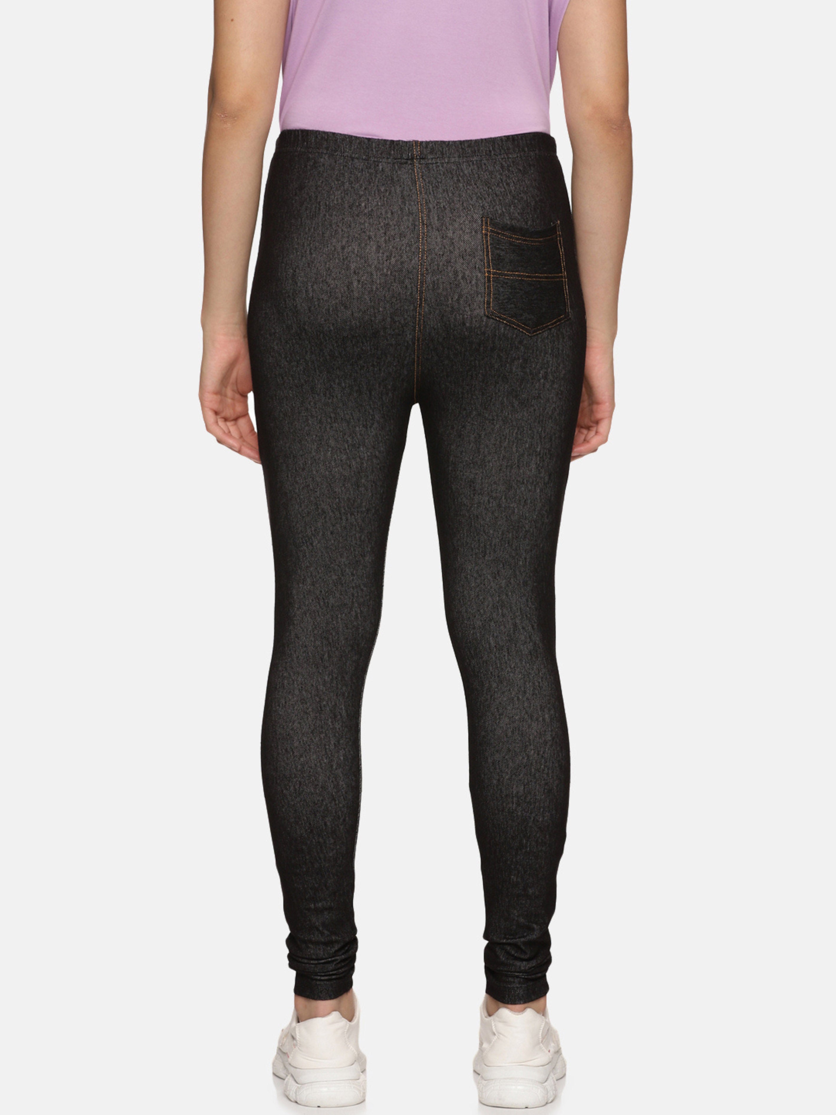Womens solid strechable Jeggings NYD568 - notyetbyus