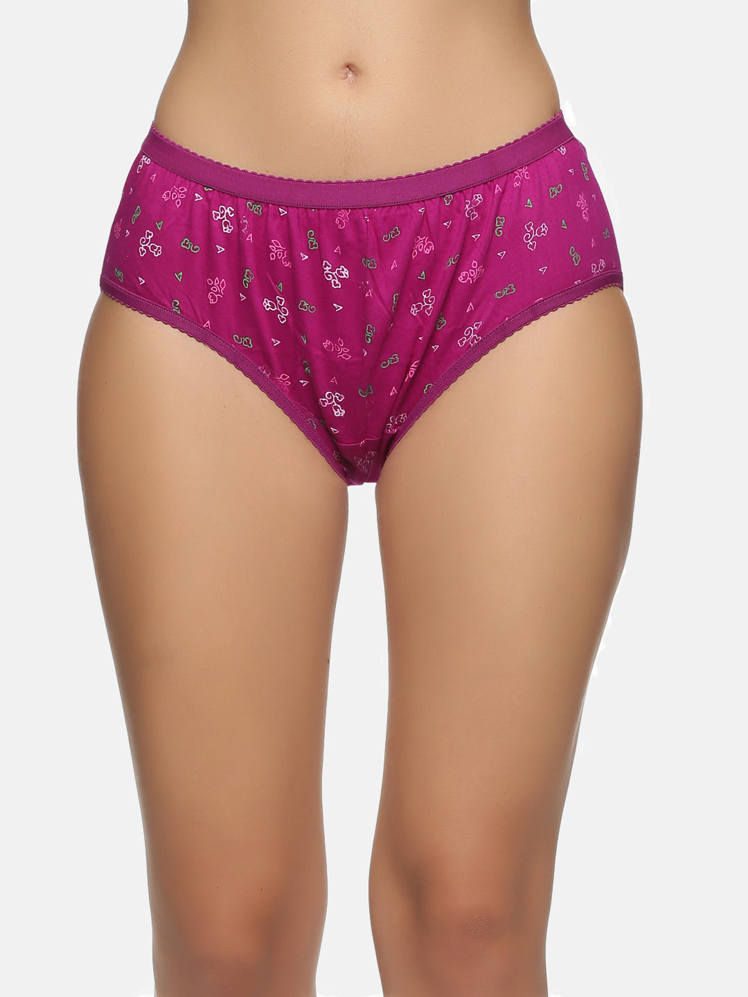 Women Panty OE AOP (Pack of 6 Pcs )  NYB525 - notyetbyus