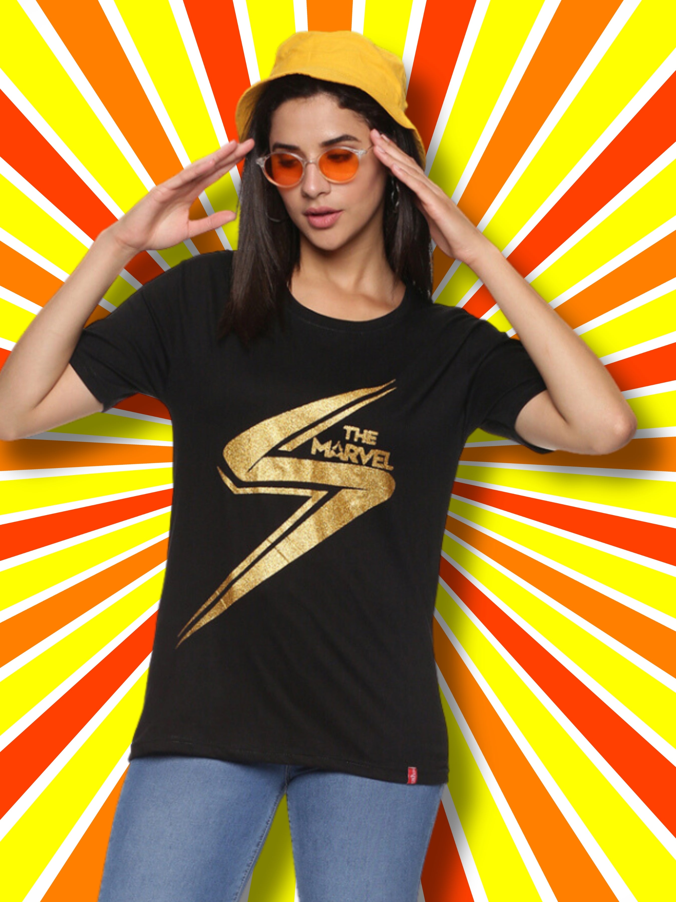 Womens Marvel Tshirt NY56 - notyetbyus