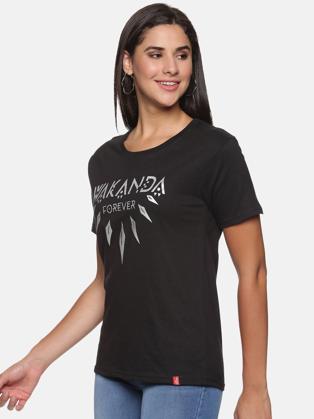 WAKANDA Womens Marvel  Panther Neclace Tshirt NY55 - notyetbyus