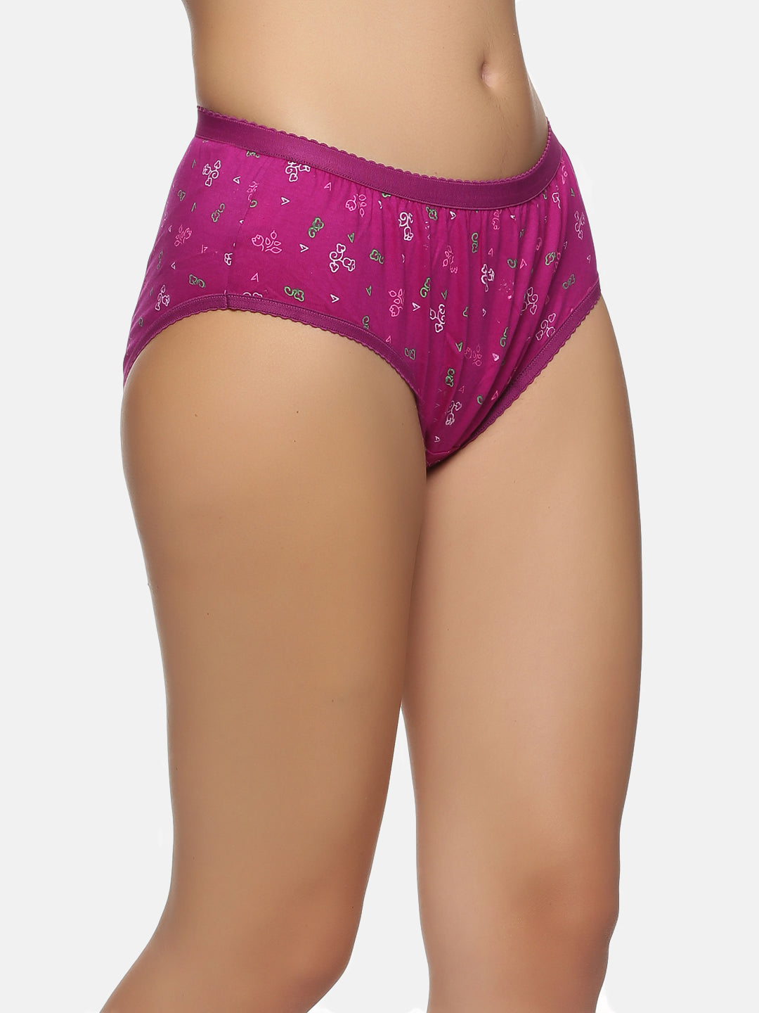 Women Panty OE AOP (Pack of 6 Pcs )  NYB525 - notyetbyus