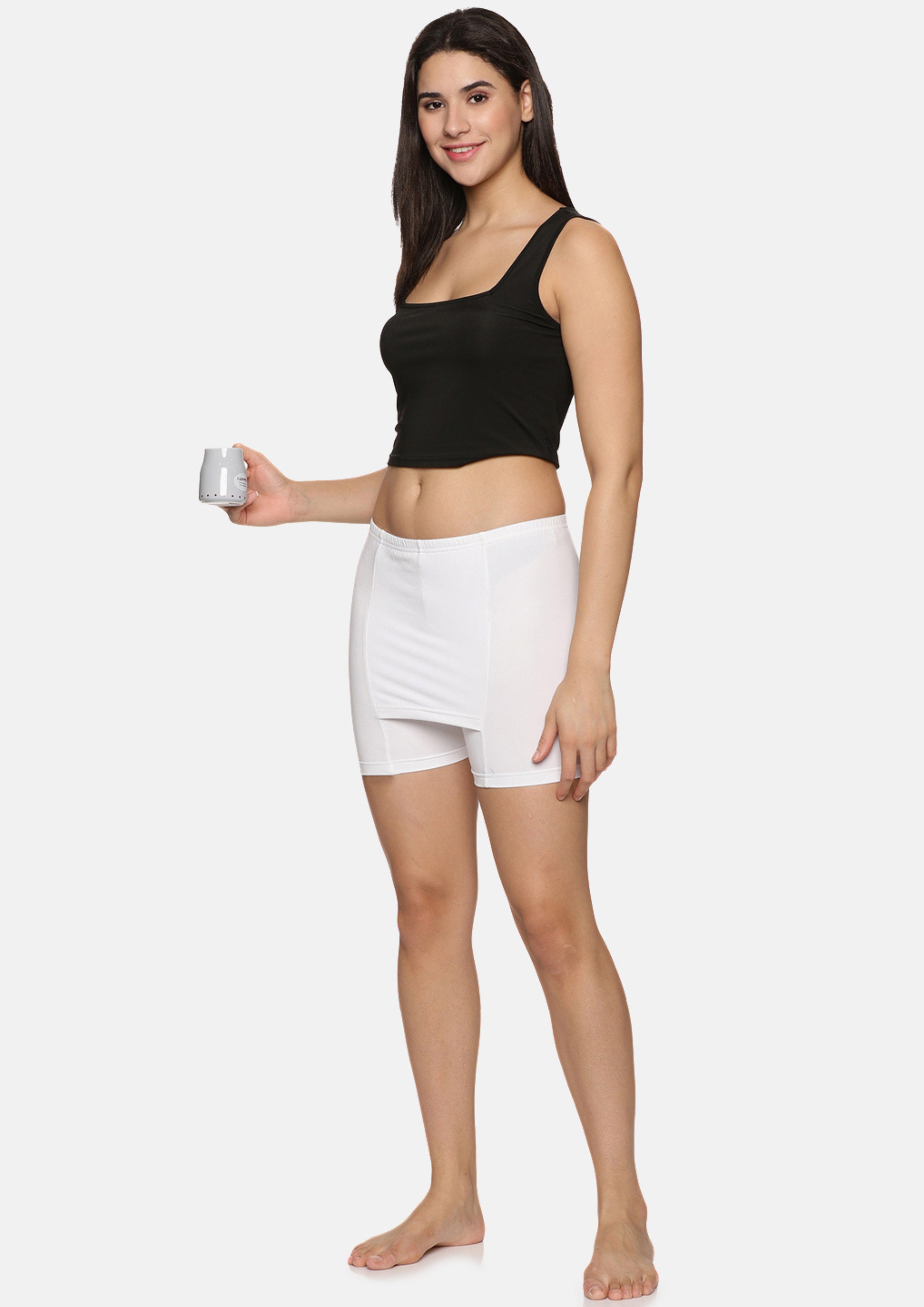 Front Double Layer Stretchable Lounge shorts ny48 - notyetbyus