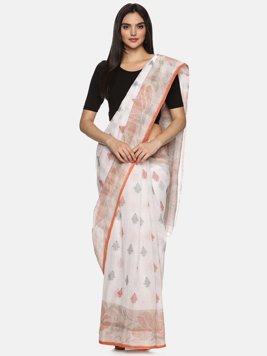 Women Back Printed Stretchable Blouse U031 - notyetbyus