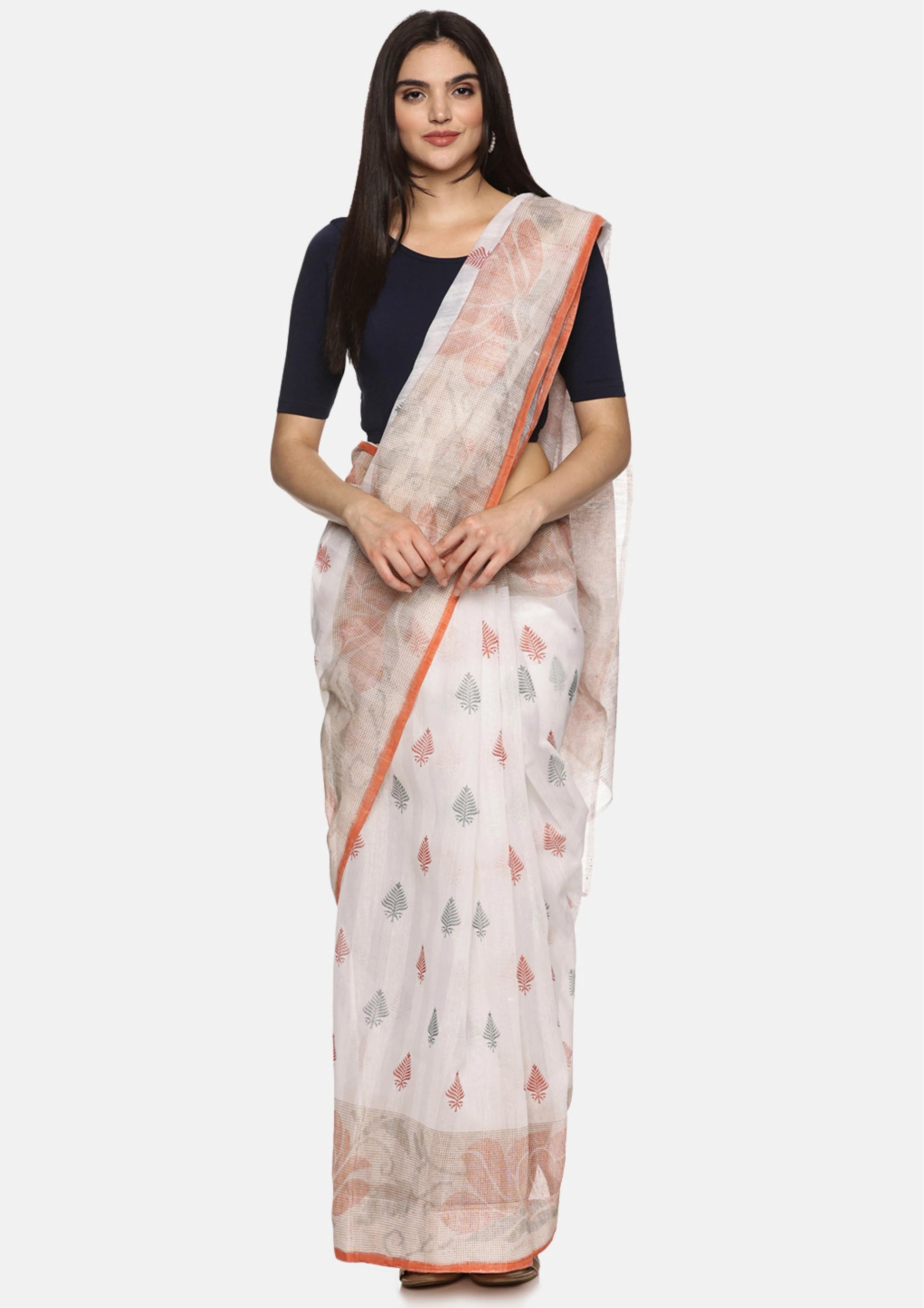 Women Back Printed Stretchable Blouse U07 - notyetbyus
