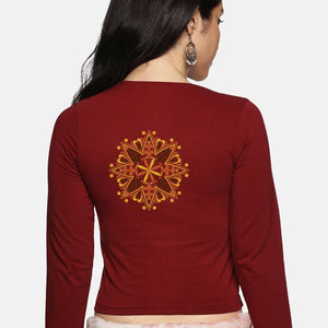 Three Fourth Sleeve Blouse