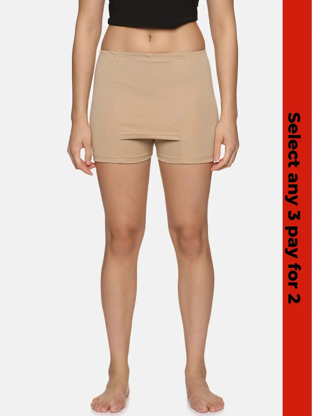 Front Double Layer Stretchable Lounge shorts ny48 - notyetbyus