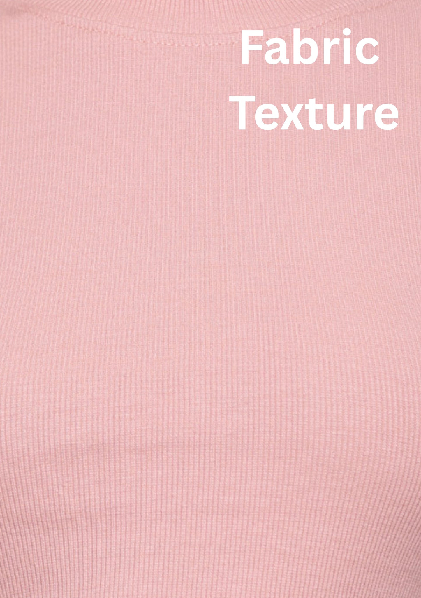 Women Back Printed Stretchable Elbow Sleeve RIB Blouse U0254 Blush Pink