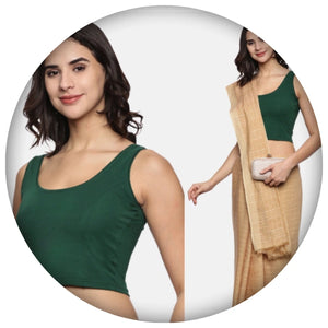 Sleeveless Round Neck