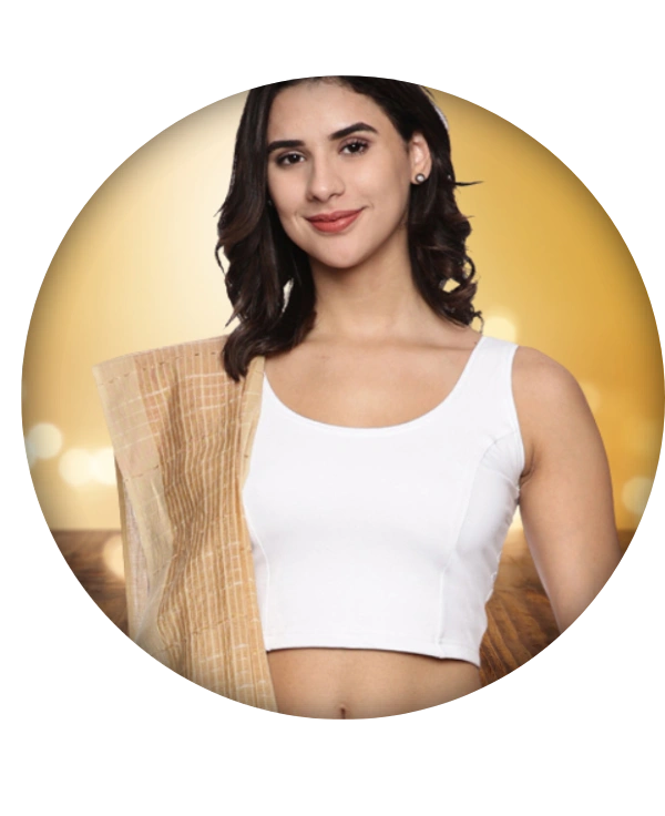 Women Sleevless Plain Stretchable  Blouse U0201 - notyetbyus